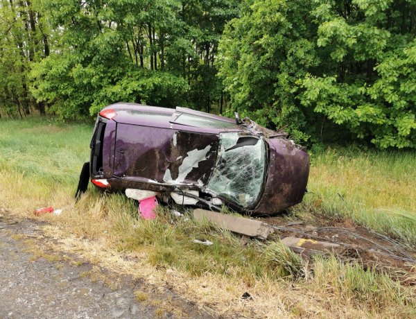 Súlyos baleset Nyíregyháza és Nagycserkesz között - Gyerekek is sérültek