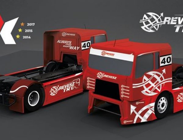 Kétszeres Európa-bajnok pilótával indul a kamion EB-n a Révész TRT