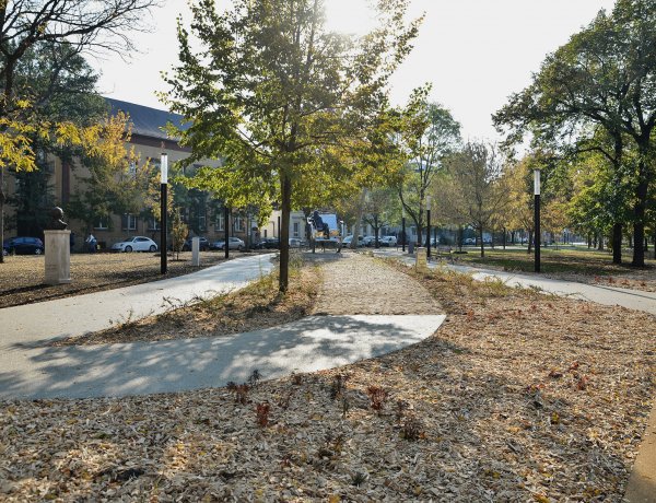 A Benczúr és Bessenyei terek környezete is megújul          