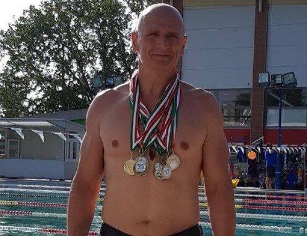 Elindult a nyári szezon a szenior úszóknál - Cseh Imre öt érmet szerzett