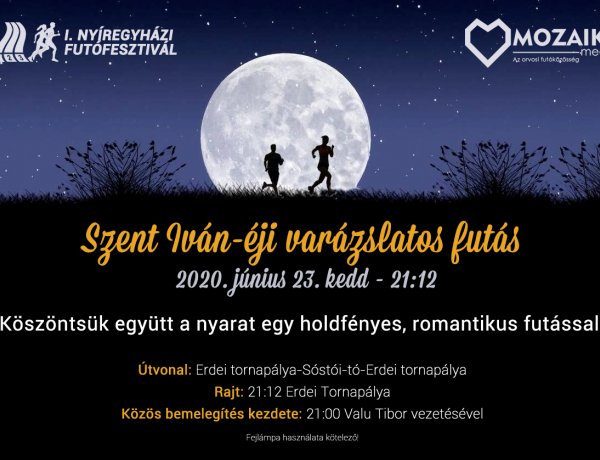 Fejlámpákat fel, indul a nyári éjszakai futás - Június 23-án irány az erdő