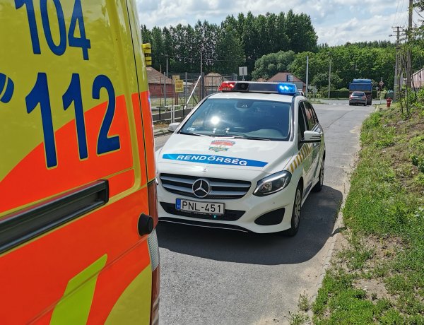 Rosszul lett egy kerékpáros - Szerencsére nem történt baleset, a mentők ellátták