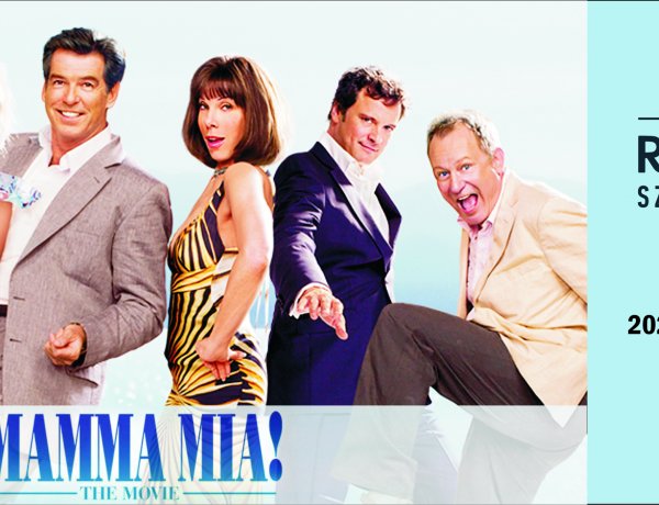 A Rózsakert Szabadtéri Moziban szombaton este: Mamma mia!   