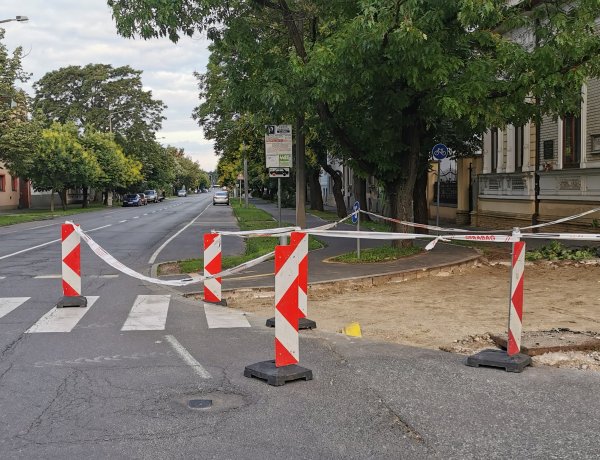 Korlátozások a Bessenyei térnél - Fokozott figyelemmel közlekedjenek az arra haladók