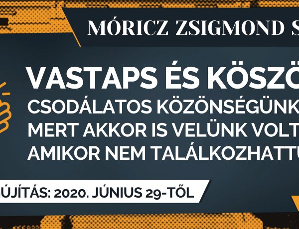 Június 29-től indul a bérletmegújítás és értékesítés a Móricz Zsigmond Színházban!
