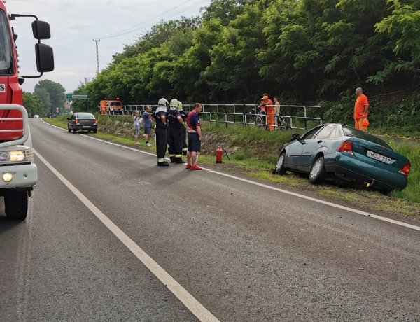 Baleset történt Kőlapos és Nyírpazony között vasárnap délután