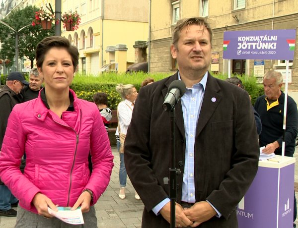 A Momentum Mozgalom Nyíregyházán is beállt Szél Bernadették kezdeményezése mögé