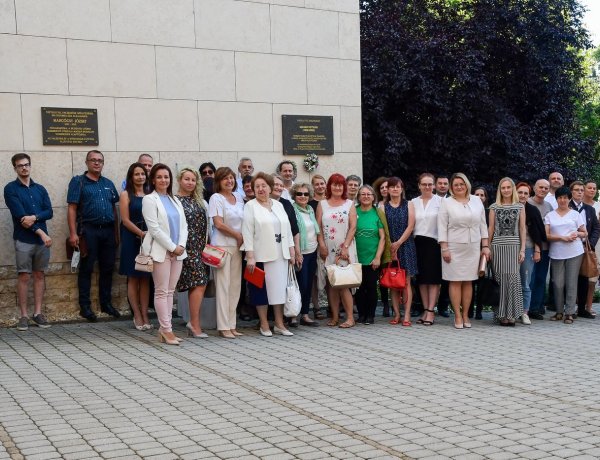 Dr. Udvari István professzorra emlékeztek a Nyíregyházi Egyetemen