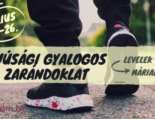 Virtuális egyházmegyei búcsú és ifjúsági gyalogos zarándoklat