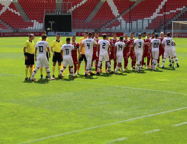 Edzőmeccs Debrecenben - A DVSC ellen játszott a Nyíregyháza Spartacus