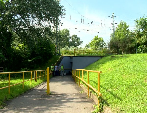 30 milliós MÁV-os beruházás során átépítik a guszevi gyalogos aluljárót