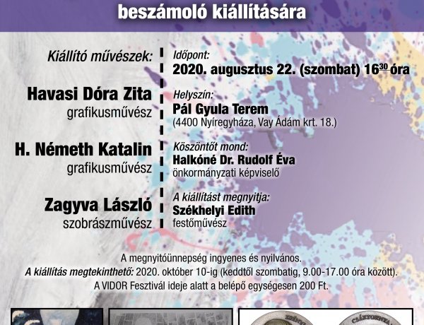 Nyíregyháza MJV 2019. évi Képzőművészeti Ösztöndíjasainak kiállítása