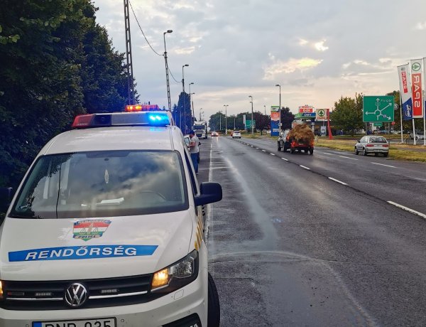 Jelentős anyagi kárral baleset történt a Tiszavasvári úton, személyi sérülés nem történt