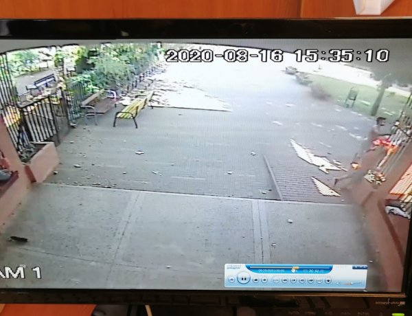 Rongálások a Móricz iskolánál – Kamera rögzítette a tetteseket