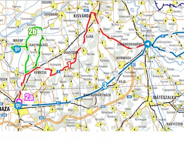 V4 Juniors Ifjúsági Világkupa Szabolcs-Szatmár-Bereg Megyében – Térkép! 