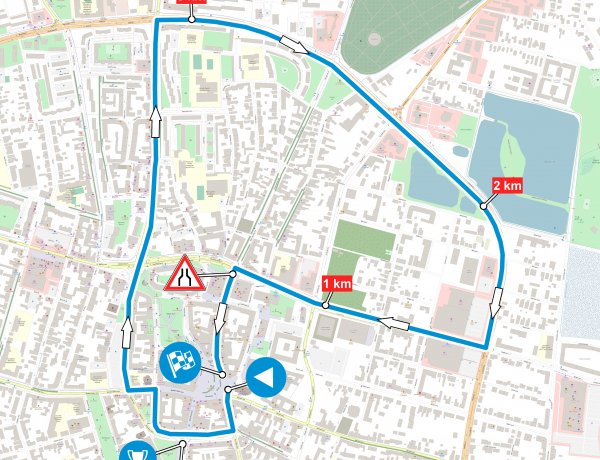 Visegrad 4 Juniors – Részletes térképen a csütörtöki lezárások