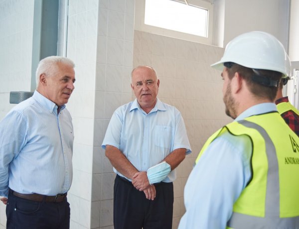 Megújult az Arany tanuszodája – Hamarosan véget ér a 140 millió forintos beruházás