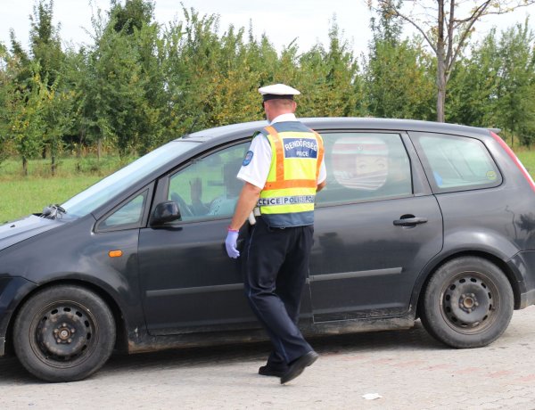Átfogó ellenőrzést tartottak az M3-ason Szabolcs-Szatmár-Bereg megyében