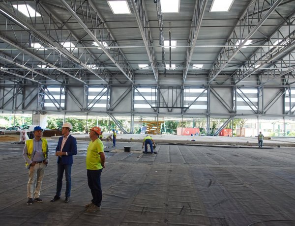 Atlétikai Centrum: jól halad a kivitelezés a Közép-Európában egyedülálló sportkomplexumnál