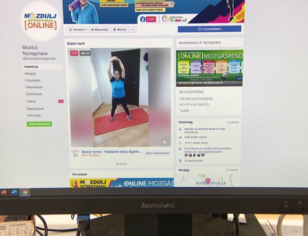 Elindult a Mozdulj Nyíregyháza - Online tréningek a hét minden napján