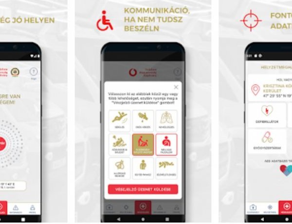 ÉletMentő applikáció az Év digitalizációs projektje Magyarországon