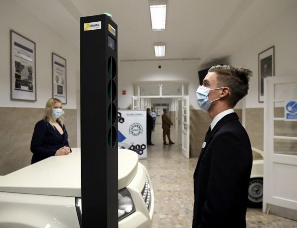 Rendben elindult a testhőmérséklet mérése a szakképző iskolákban