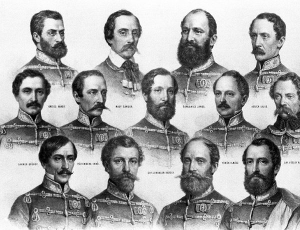 1849. október 6-án végezték ki Aradon az 1848–49-es szabadságharc tizenhárom főtisztjét