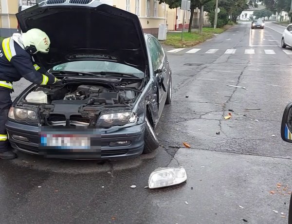 Baleset történt szerda reggel az Eötvös utcánál                   