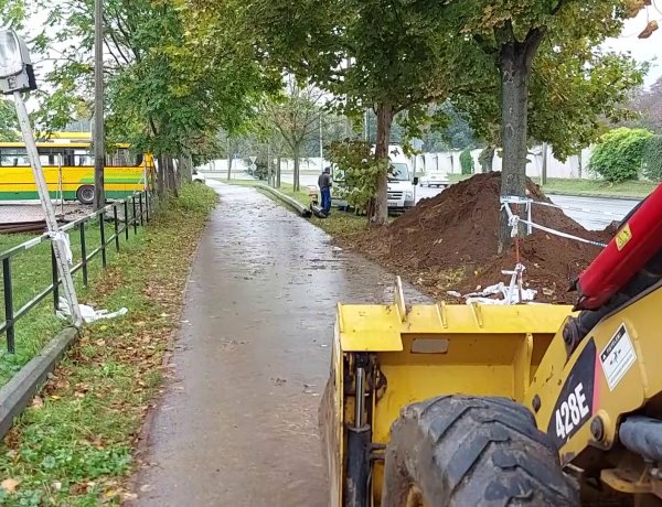 Korszerűsítési munkálatokat végeznek a Korányi, Krúdy Gyula és Garibaldi utca között