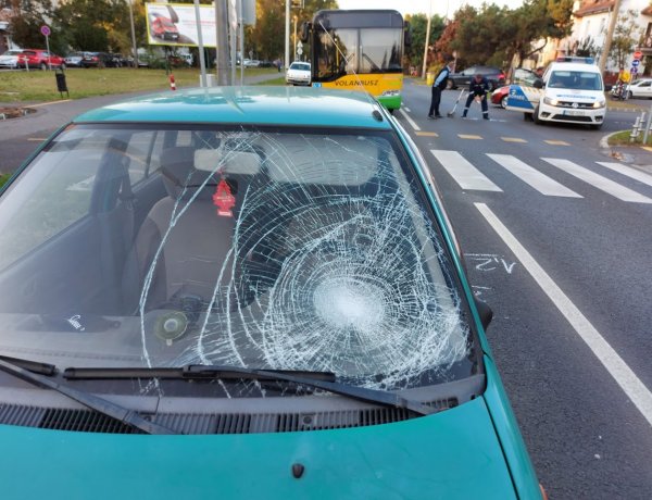 Többszörös törés – Súlyos gyalogosgázolás történt a Bánki középiskola előtti zebrán