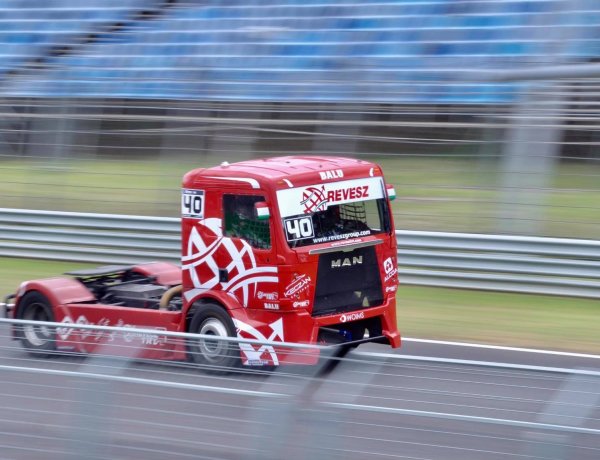 A Hungaroringen Kiss Norbi - A Révész TRT pilótája számára most is a győzelem a cél