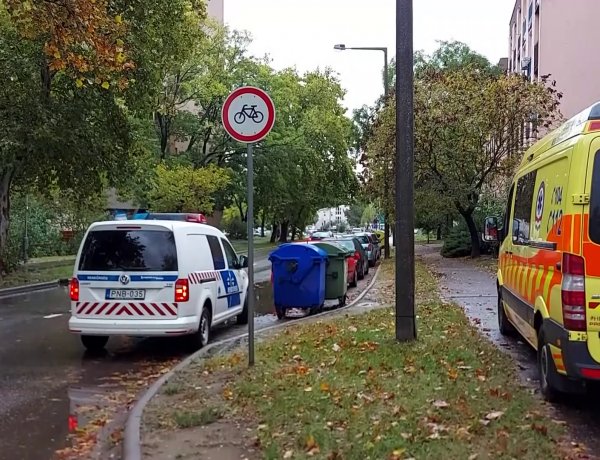 Elütött egy gyalogost egy autó a Vasvári Pál utcán, a rendőrség vizsgálja a körülményeket