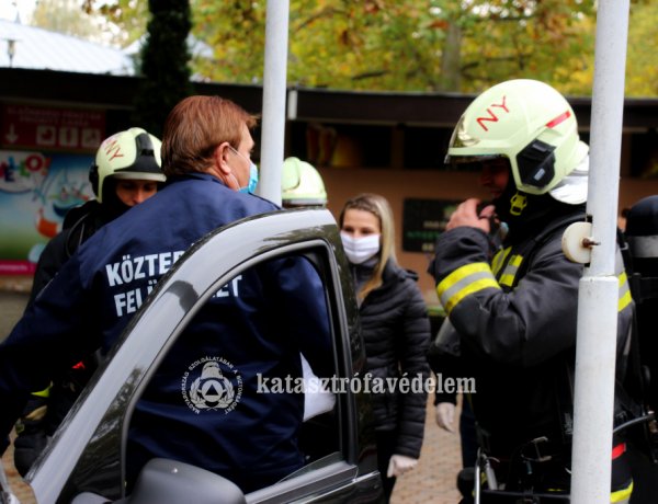 Gyakorlat Sóstón – A megyeszékhely külső védelmi terv komplex gyakorlatát tartották