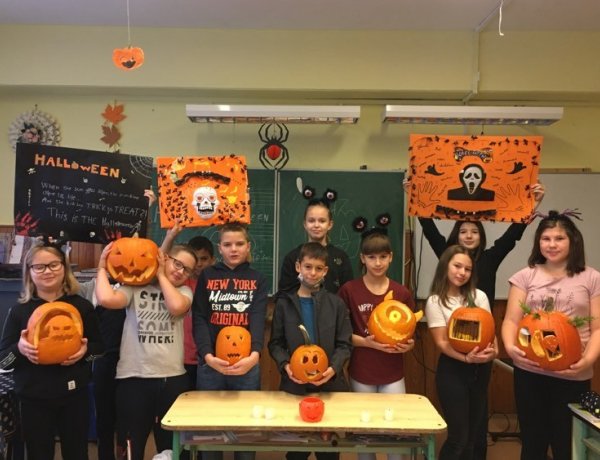 Halloween-re hANGOLódtak a Bem-es diákok                                 