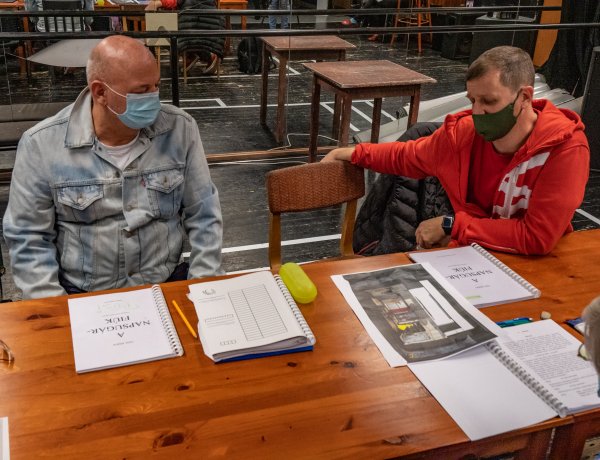 A Napsugár fiúk - Hétfőn megtartották Puskás Tivadar jutalomjátékának az olvasópróbáját