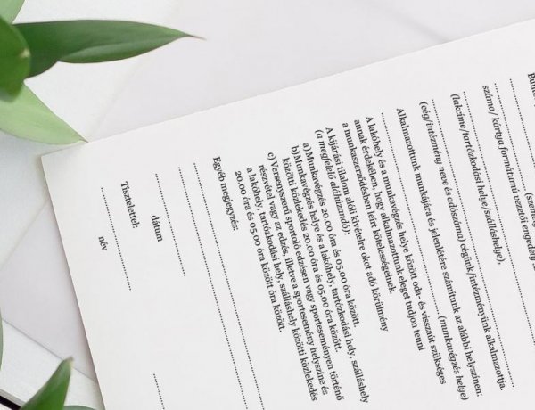 Kijárási tilalom alatti munkavégzésről szóló igazolás – Letölthető igazolás minta