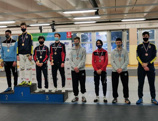 Kadett és Junior Magyar Kupa - A fővárosban léptek pástra az NYVSC fiatal versenyzői. 