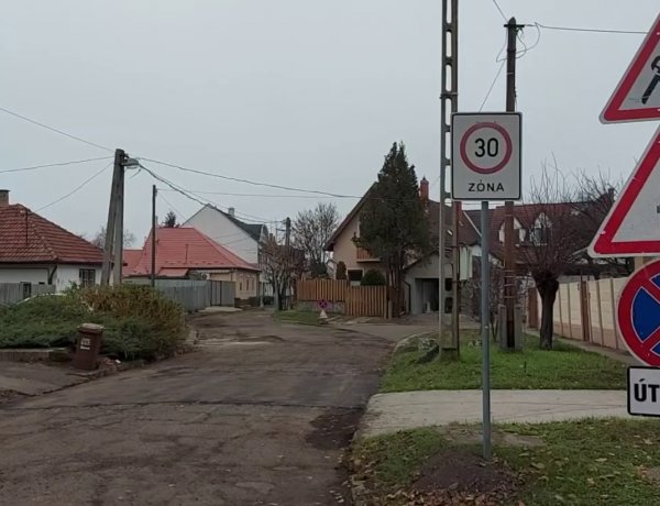 Csütörtökön kezdődnek a Csillag utca aszfaltozási munkálatai