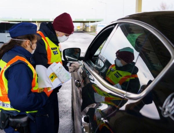 Január végéig meghosszabbították a schengeni belső határszakasz ideiglenes ellenőrzését