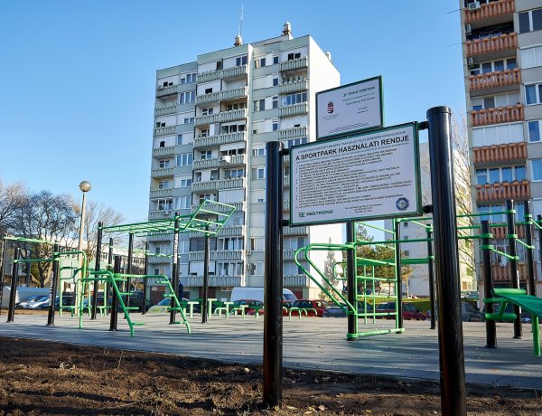 A Széna téri sportpark már elkészült, továbbiak épülnek – Videó!