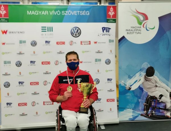 Bajnoki cím - Tarjányi István aranyérmes lett az OB-n párbajtőrben 