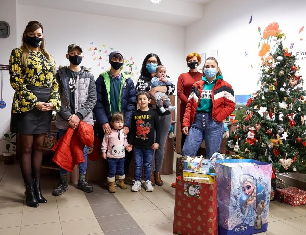 Karácsony a Nyíregyházi Család- és Gyermekjóléti Központ családjai körében