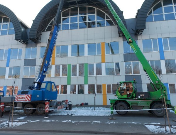 Forgalomkorlátozás mellett dolgoztak a Continental Arénánál a szakemberek