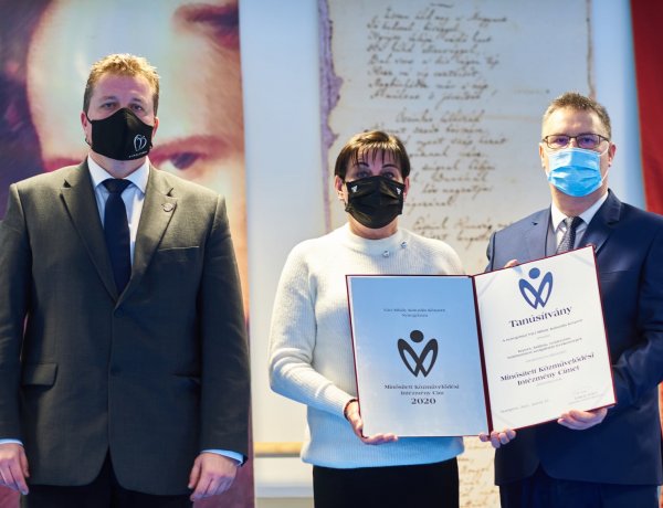 A kultúra mi magunk vagyunk – Kitüntetés a Váci Mihály Kulturális Központnak