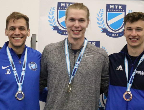 Bakosi Péter 218 cm-el nyitotta az évet - A magasugró megnyerte a fővárosi versenyt