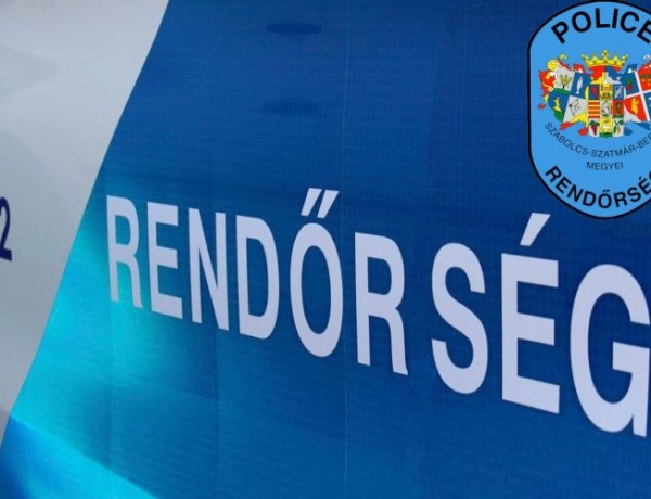 A szabolcsi rendőrök segítettek az Ófehértónál bajba jutott járművezetőnek