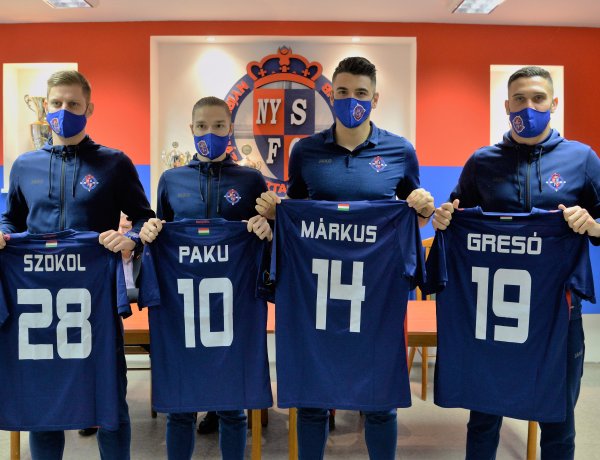 Rajt előtt a Nyíregyháza Spartacus - Négy új játékos érkezett a labdarúgó együtteshez