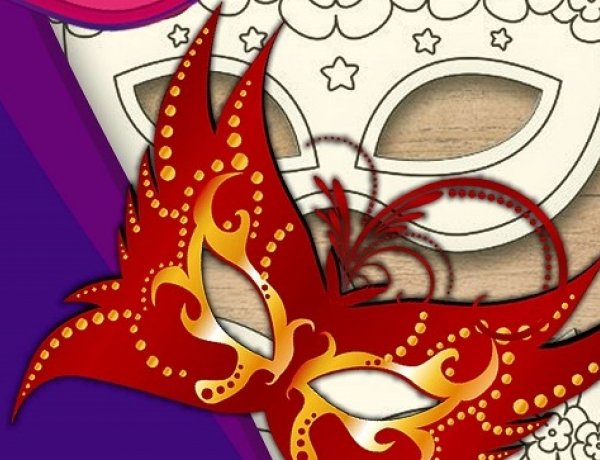 Álarcosbál címmel álarckészítő pályázatot hirdet a Móricz Zsigmond könyvtár