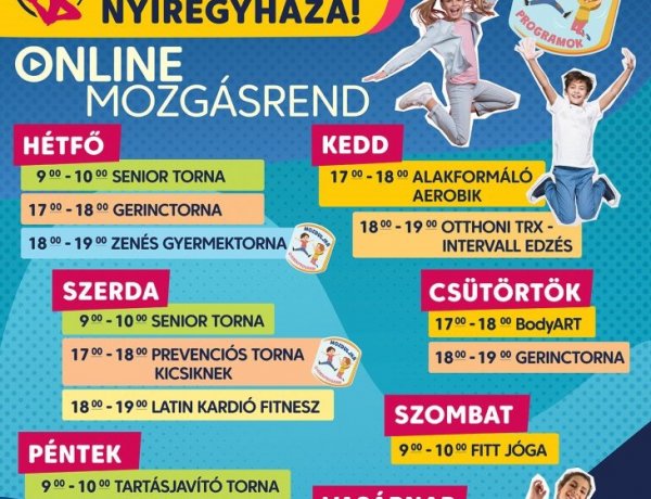 Február elsején újra elkezdődött a Mozdulj Nyíregyháza!      