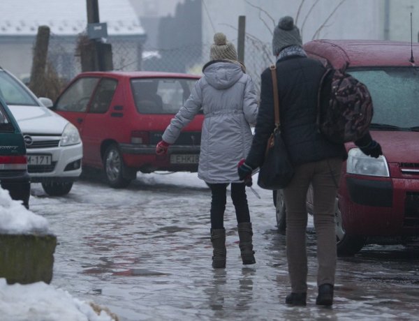 Országos Meteorológiai Szolgálat: halálos korcsolyapályává fagyhatnak az utak